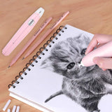 Joyzan Electric Eraser Kit, Automatic Pencil Eraser Rechargeable Auto Rubbers Set 16 Refills Replacement Detailer Tool Artists Drafting Technical Drawing Sketching Graphite Color Painting Craft Art Joyzan