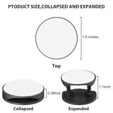 Weewooday 30 Phone Grip Holder with Double-Sided Sticker Phone Finger Expanding Stand Holder for Almost Phones Cases (Black) Weewooday