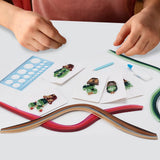 WEBEEDY Paper Quilling Kit 20 Sets DIY Cactus Card Quilling Kit with Paper Quilling Strips Tools and Supplies Greeting Card Making Kits for Beginners DIY Handmade Craft Home Room Wall Decor Gift WEBEEDY