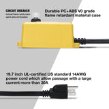 SENCTRL Automatic Vacuum Switch for Power Tools to Turn Dust Collectors On and Off Automatically, for Automated Woodworking Miter Saw Accessories, Shop Vac Delay Off, Safety Overload Breaker senctrl