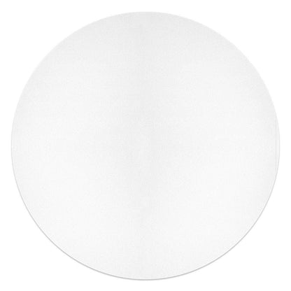 WIRESTER White Absorbent Round Fabric Felt Neoprene Sublimation Blank Car Coasters for Drinks (2.87 inches), 10 pcs Set