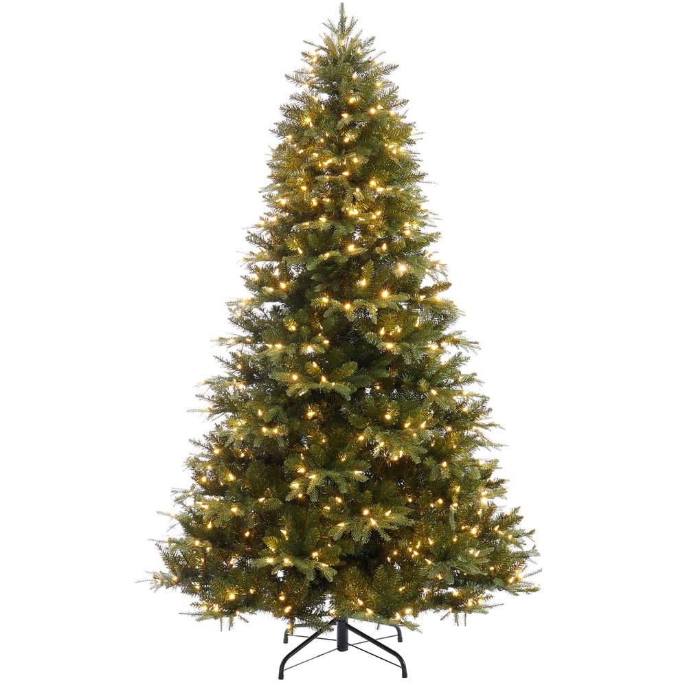 EasyBravo Christmas Tree Stand for 4 to 6 Foot Trees, Fits 0.75-1.25 Inch Pole