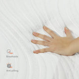 Full Size Mattress, Sweetnight 12” Hybrid Mattress with Gel Memory Foam & Pocket Innerspring for Cool Sleep & Edge Support, Bed Mattress with Moisture Wicking Adaptive Cover, Medium Firm, Full Size Sweetnight