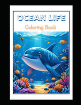 Ocean Life Coloring Book for Kids WoodArtSupply