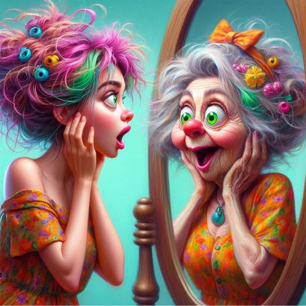 uuxsretaio Family Diamond Painting Kits for Adults, 5D Diamond Art Kits for Beginner, Easy Abstract Diamond Painting for Adults, DIY Full Round Drill Paint with Diamonds for Home Wall Decor 14X14 Inch uuxsretaio