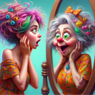 uuxsretaio Family Diamond Painting Kits for Adults, 5D Diamond Art Kits for Beginner, Easy Abstract Diamond Painting for Adults, DIY Full Round Drill Paint with Diamonds for Home Wall Decor 14X14 Inch