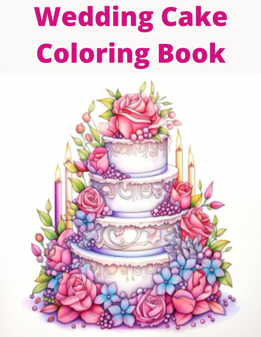 Wedding Cake Coloring Book WoodArtSupply