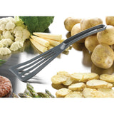 Matfer Bourgeat Exoglass® High Temperature Pelton Spatula, Grey Matfer