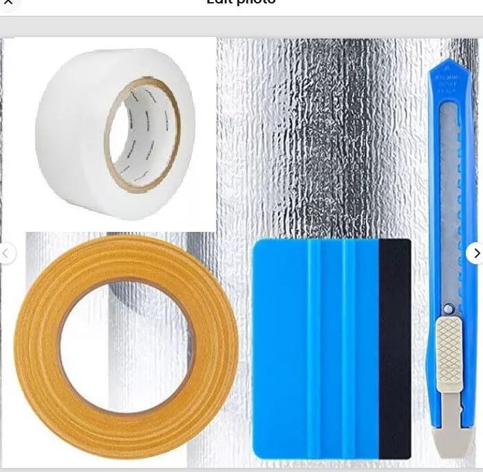 Warehouse Shop Storage Unit Commercial Industrial Building Roll Up Garage Door Insulation Kit White: Fits 10X10 Door (R8 / Waterproof / Weatherproof / Meets ASTM FIRE Codes) Trade Winds