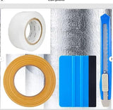Warehouse Shop Storage Unit Commercial Industrial Building Roll Up Garage Door Insulation Kit White: Fits 10X10 Door (R8 / Waterproof / Weatherproof / Meets ASTM FIRE Codes) Trade Winds
