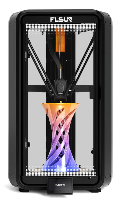 FLSUN T1 3D Printer,1000mm/s Ultra-High Speed 3D Printer, Acceleration 30000mm/s2,300°C Direct Extruder with Integrated Nozzle,10.25x10.25x12.99 inch