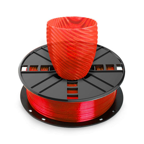 NOVAMAKER 3D Printer Filament - Red 1.75mm PETG Filament, PETG 1kg(2.2lbs), Dimensional Accuracy +/- 0.03mm NovaMaker