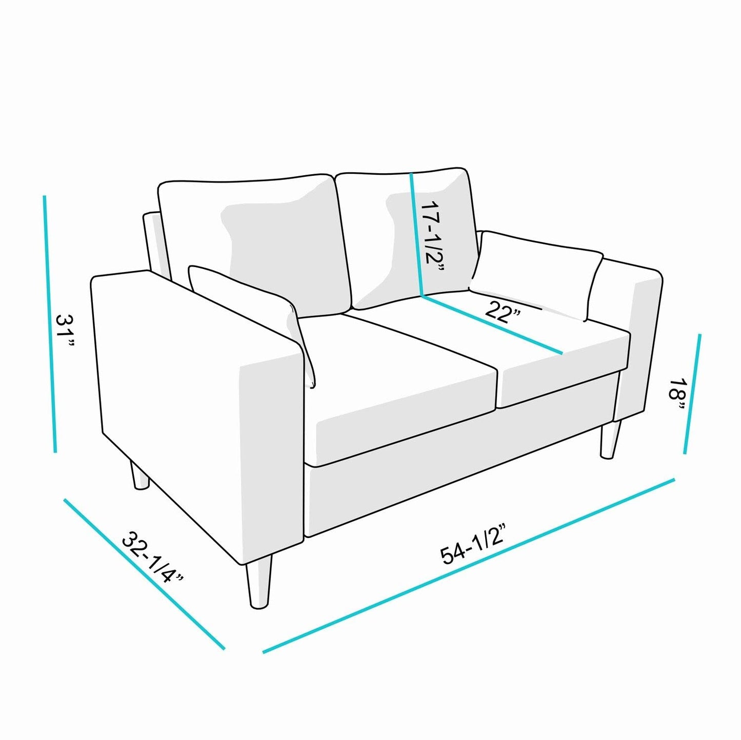 Panana 2 Seater & 3 Seater Fabric Corner Sofa Living Room Suite Set, Sofa Sets for Living Room, Grey