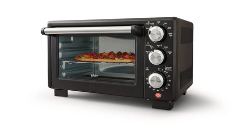 Convection 4-Slice Toaster Oven, Matte Black, Convection Oven and Countertop Oven Oster