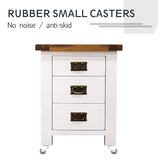 ANDUTEES 1 inch Caster Wheels Set of 4, Low Profile Wheels for Furniture, No Noise Mini Swivel Rubber Casters, with 360 Degree Top Plate for Small Furniture ANDUTEES