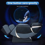 PayLessHere Full Body Shiatsu Massage Chair with Gravity, Air Massage System, Wormwood Therapy, and Bluetooth Speaker, Black PayLessHere