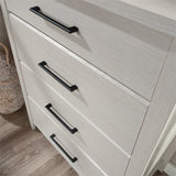 Sauder Summit Station 4-Drawer Chest, L: 33.66" x W: 18.74" x H: 42.09", Glacier Oak Sauder