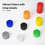 DEEPLEE PLA+ 1.75mm 3D Printer Filament, PLA Plus with Dimensional Accuracy +/- 0.02mm, Higher Strength and Toughness, Neatly Wound, No Clogging, Fits for Most FDM 3D Printers, 1KG Black Deeplee