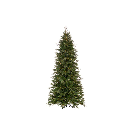 Vickerman 10' x 54" Douglas Fir Artificial Slim Pre-Lit Christmas Tree - Warm White 3mm Low Voltage LED Wide Angle Lights - Reliable and Durable - Holiday Decor