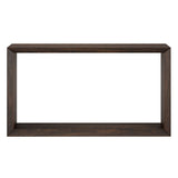 Henn&Hart 55" Wide Rectangular Console Table in Alder Brown, for Home, Living Room, Bedroom, Entertainment Room, Office Henn&Hart