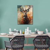 TUMOVO Paint by Numbers for Adults, Deer Adult Paint by Number Kits On Canvas Woodland Animals Paint-by-Number Kits Acrylic Oil Painting for Adults Kids Paint by Number Kit, 16 x20 Inch TUMOVO