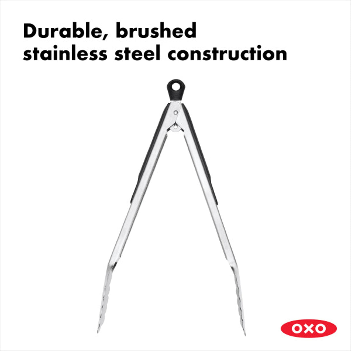 OXO Good Grips 12-Inch Stainless-Steel Locking Tongs OXO