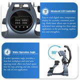 TOPSPEEDSTAR Hat Heat Press. Automatic Double Heater Automatic Open Printing Hat Cap Heat Press Machine with Multi-Timer and Laser Alignment. 3 pcs Different Size Hat Pads Included TOPSPEEDSTAR