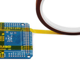 ELEGOO 4 Rolls 108FT High Temp Tape, 4 Pack Polyimide High Temperature Resistant Tape Multi-Sized Value Bundle 1/8’’, 1/4’’, 1/2’’, 1’’ with Silicone Adhesive for Masking, Soldering etc. ELEGOO