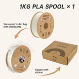 Official Creality Hyper PLA Filament 1.75mm, High Speed PLA 30-600mm/s 3D Printer Filament, Dimensional Accuracy +/-0.02mm, Fit Most FDM 3D Printers，1KG(2.2lbs) Spool White Creality