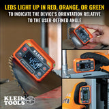 Klein Tools 935DAA Digital Electronic Level and Angle Gauge, LED Angle Alert, Measure and Set Angles, 0-90 and 0-180 Degree Ranges Klein Tools