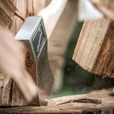 The General: World Axe Throwing League Premium Competition Throwing Axe & Multi-Purpose Camping Axe or Wood Splitting Axe with Nylon Sheath & Straight Hickory Wooden Handle WATL