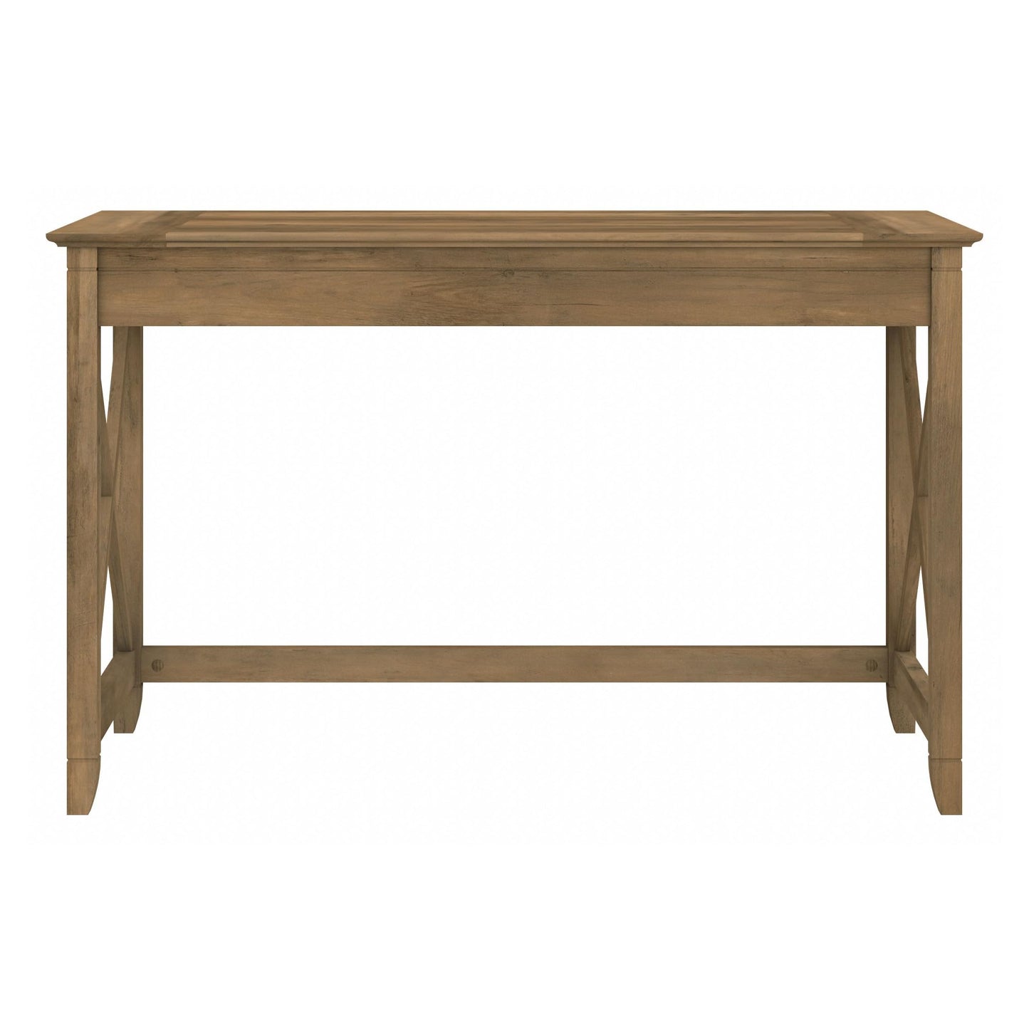 Bush Furniture Key West 48W Writing Desk in Reclaimed Pine - WoodArtSupply