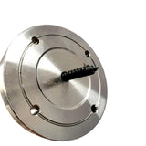 3" Wood Lathe Faceplate with Screw Chuck for 1" x 8TPI Woodworking Spindle HAIDMAEN