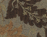 Signature Design by Ashley Larkinhurst Faux Leather Sofa with Nailhead Trim and 2 Accent Pillows, Brown Signature Design by Ashley