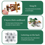 PICKFORU Christmas Puzzles 1000 Pieces, Dog Puppy Puzzle for Adults, Cat Jigsaw Puzzles Winter Holiday, Animal Challenging Puzzles for Adults PICKFORU