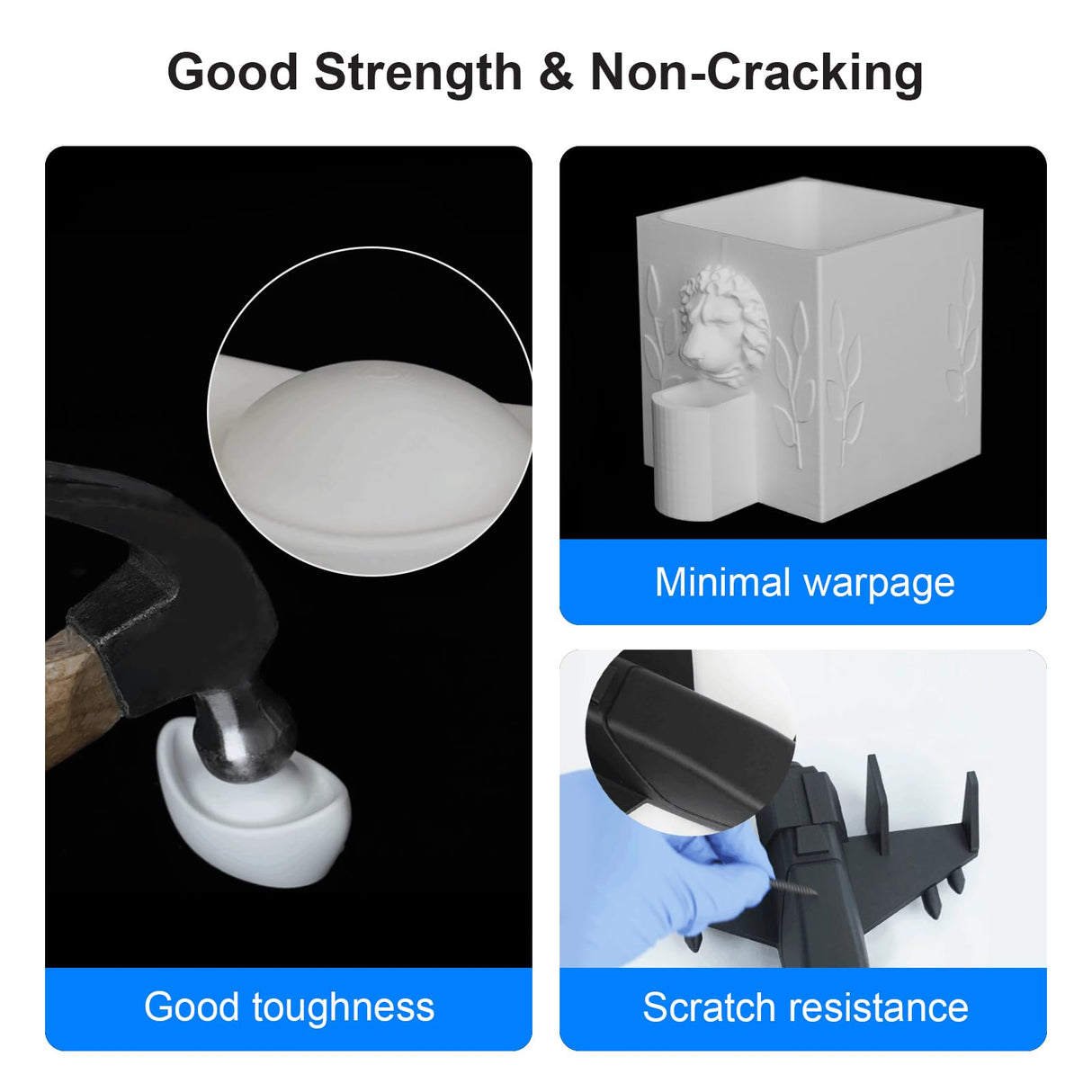 NextShapes Standard PLA 1.75mm with Reusable Spool Set, Detachable & Easy to Use, Neatly Wound & High Speed 3D Printing Filament for Most FDM 3D Printers (Clay, 1000g) NextShapes