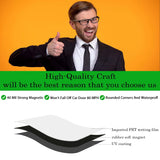 OUCPC Blank Car Magnets with 40 mils, 1 Pack 17” x 12” Car Magnets and Decals, Rounded Corners Car Door Magnets, Magnet for Car to Advertise Business, Prevent Car Scratches & Dents OUCPC