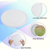 20 Inch Resin Table Molds, Large Round Silicone Resin Molds with 3 Pcs Hairpin Legs for Table, Epoxy Resin Topdesk Molds for Charcuterie Board, River Table, DIY Art Home Decoration Wadoy