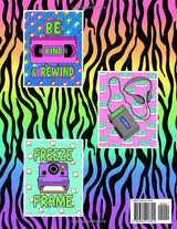 Totally Rad 80s Coloring Book WoodArtSupply