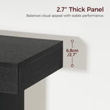 MAHANCRIS Console Table, 39.4'' Black Entryway Table for Hallway, Narrow Sofa Table Behind The Couch, Modern Foyer Tables for Entrance, Living Room, Corridor, Easy Assembly, Black CTHB16801 MAHANCRIS