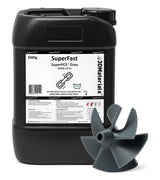 SuperPCS 3D Printer Resin, Toughest and Fastest, 50um 1.8GPa Print in 1.5 sec, Made in Korea by 3DMaterials (5000g, Grey) 3DMaterials