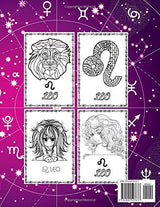 Leo - Astrology Zodiac Signs Coloring Book: The Horoscope Lion Sign (July 23 – August 23) Astrological Art For Adults & Teenagers