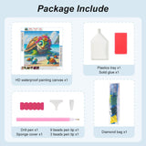 AMORARS 5D Diamond Painting Kit for Adults, Sea Turtle Diamond Art Beginners - DIY Full Diamond Dot Gem Art Paintings, Suitable Gifts, and Home Decoration Crafts, 12x12Inch AMORARS