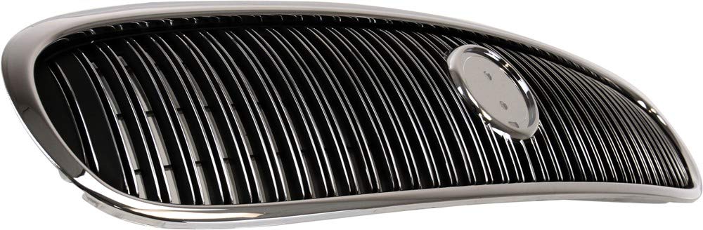 Garage-Pro Grille Assembly for BUICK LESABRE 97-99 Plastic Chrome Shell/Ptd-Black Insert Garage-Pro