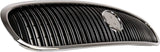 Garage-Pro Grille Assembly for BUICK LESABRE 97-99 Plastic Chrome Shell/Ptd-Black Insert Garage-Pro
