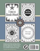 Coloring Retreat: Coloring Book of Positive Vibes WoodArtSupply
