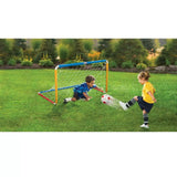 Little Tikes Easy Score Soccer Set Game Outdoor Toys for Backyard Fun Summer Play - Goal with Net, Ball, and Pump Included - Lawn Activities for Kids, Toddlers, Boys Girls Ages 2+ Little Tikes