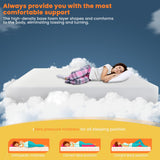 10 Inch King Size Mattress, Gel Memory Foam King Mattress, Pressure Relieving, Cooling Gel Foam, King Mattress in a Box, Certipur-Us Certified, Bed-in-a-Box, King, 80"L x 76"W x 10"Th, White NChanmar