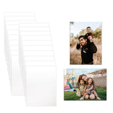 CHONOVO 20 Pcs Sublimation Photo Blanks 8x10 Inch Metal Sublimation Sign Blanks Aluminum Sublimation Blank DIY Photo Sign Wall Frame Poster for Living Room Bedroom White(Thickness 0.45mm) CHONOVO