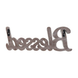 Sintosin Rustic Wooden Family Signs for Home Decor Wall 15", Farmhouse Distressed White Christmas Tabletop Decor Signs, Fireplace Mantle decor, Thanksgiving Family Wall Decor for Living Room Sintosin